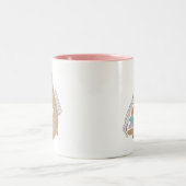 Pawsome mama tweekleurige koffiemok (Center)