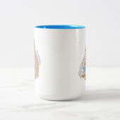 Pawsome mama tweekleurige koffiemok (Center)