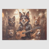 Pawsome Performance - Decoupage - Tissuepapier (Voorkant)