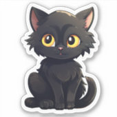 Pawsome Purrfection Sticker (Voorkant)