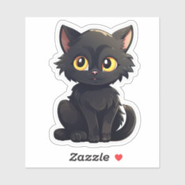 Pawsome Purrfection Sticker