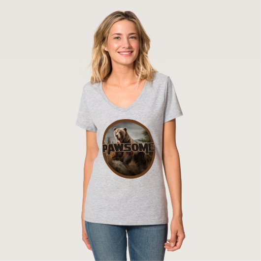 Pawsome T-shirt (Voorkant volledig)