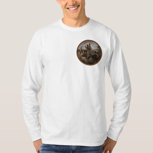 Pawsome T-shirt (Voorkant)