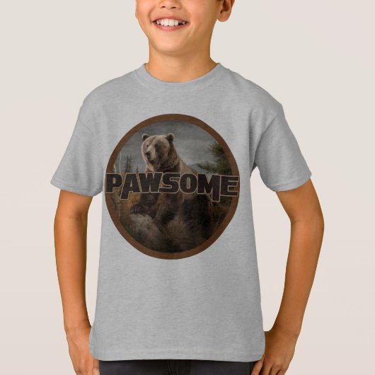 Pawsome T-shirt (Voorkant)