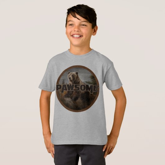 Pawsome T-shirt (Voorkant volledig)