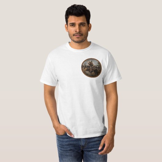 Pawsome T-shirt (Voorkant volledig)
