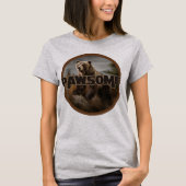 Pawsome T-shirt (Voorkant)
