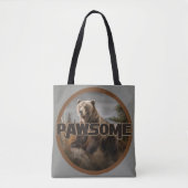 Pawsome Tote Bag (Voorkant)
