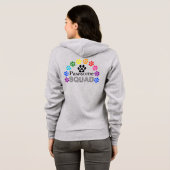 Pawsome Veterinarian Custom Name - Women's Hoodie (Achterkant volledig)