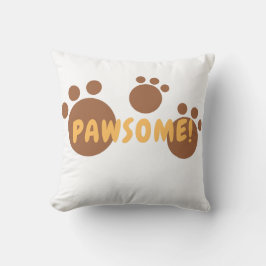 Pawsome voor kattenliefhebber vrouwen kussen
