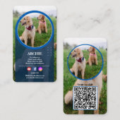 Pawsomely Professional: Hond foto sociale media Visitekaartje (Voorkant / Achterkant)