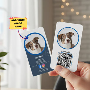 Pawsomely Professional: Hond foto sociale media Visitekaartje
