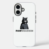 PAWSSASSIN Cat Phone Case (Achterkant)