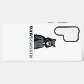 PAWSSASSIN Cat Samsung Case Galaxy Hoesje (Achterkant horizontaal)