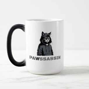 PAWSSASSIN Gedaanteverwisselende Mok – Huiskat in