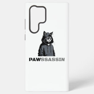 PAWSSASSIN Kat Samsung Hoesje Samsung Galaxy Hoesje