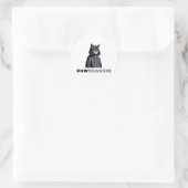 Pawssassin kat sticker (Tas)