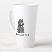 PAWSSASSIN Latte Mug – Hood Cat Energy Latte Mok (Linkerhoek)