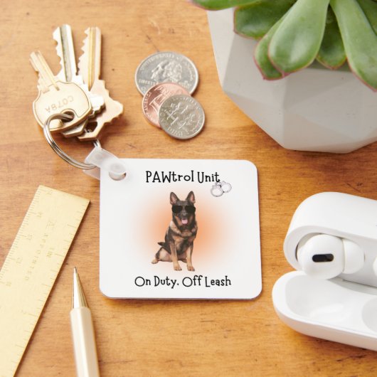 Pawtrol Unit: Back-up met Bark sleutelhanger K9 Un (Bureau)