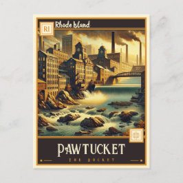Pawtucket, Rhode Island |  Briefkaart