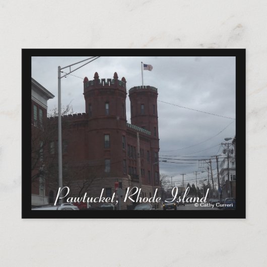 Pawtucket, Rhode Island Briefkaart (Voorkant)
