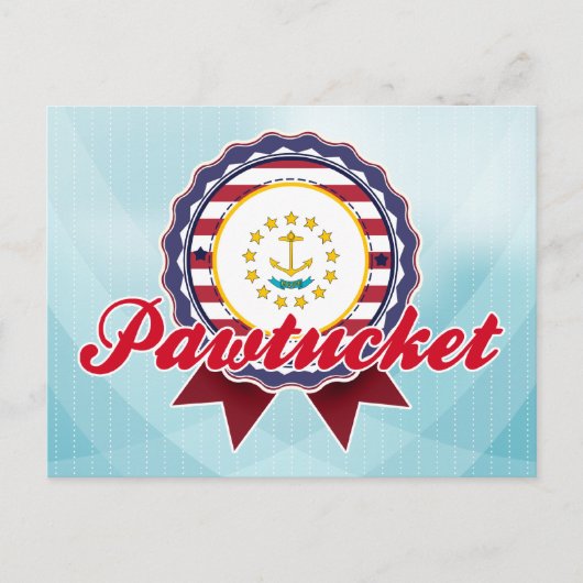 Pawtucket, RI Briefkaart (Voorkant)