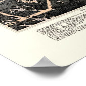 Pawtucket, RI Panorama Map - 1877 Poster (Hoek)