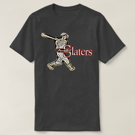 Pawtucket Slaters Honkbal T-shirt (Design voorkant)