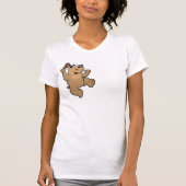 Pawty als een pop-up ster t-shirt (Voorkant)