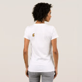 Pawty als een pop-up ster t-shirt (Achterkant volledig)