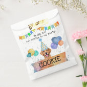 Pawty Golden Retriever Dank je Treat Party Bedankzakje (Gezegeld)