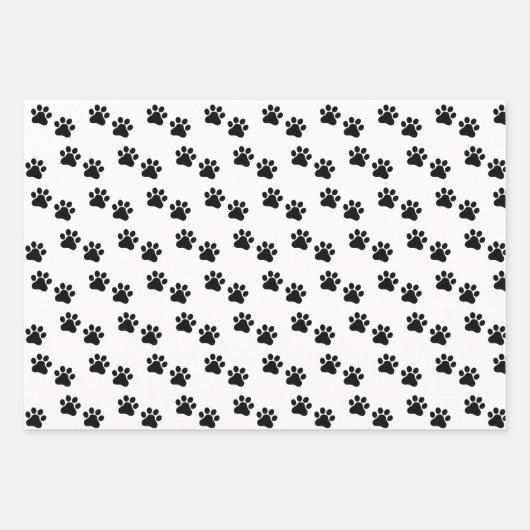 Pawty Leuke Verjaardagsfeestje Honden Aangepaste N Inpakpapier Vel (Voorkant 3)