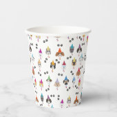 Pawty schattig verjaardagsfeestje honden papieren bekers (Voorkant)