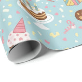 Pawty Time! Dog Birthday Cadeaupapier (Rol Hoek)