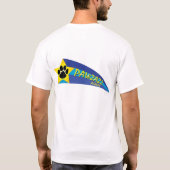 PAWZAZZ Shooting Star Logo T-shirt (Achterkant)
