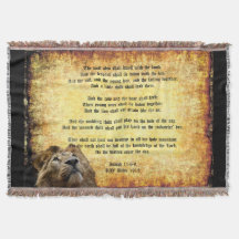 Pax Christos, Leeuw met Jesaja 11:6-9