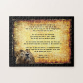 Pax Christos, Leeuw met Jesaja 11:6-9 Legpuzzel (Horizontaal)