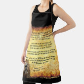 Pax Christos, Leeuw met Jesaja 11:6-9 Schort (Insitu)