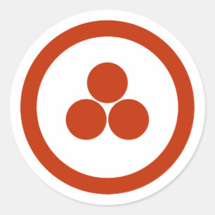 Pax Cultura Briefpapier Ronde Sticker