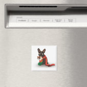 Pax & Huey Christmas Stocking Magneet (Insitu (Vaatwasser))