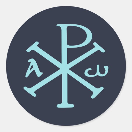 Pax Romana Ronde Sticker (Voorkant)