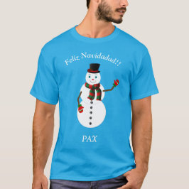 PAX the snowman T-shirt