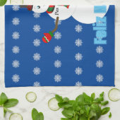 Pax The snowman Theedoek (Gevouwen)