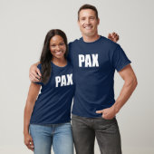 Pax Vrede in het Latijn T-shirt (Unisex)