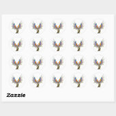 Paxia WindwhisperFairy Ronde Sticker (Vel)