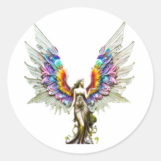 Paxia WindwhisperFairy Ronde Sticker