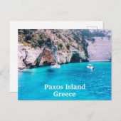 Paxos Island-Briefkaart Briefkaart (Voorkant / Achterkant)