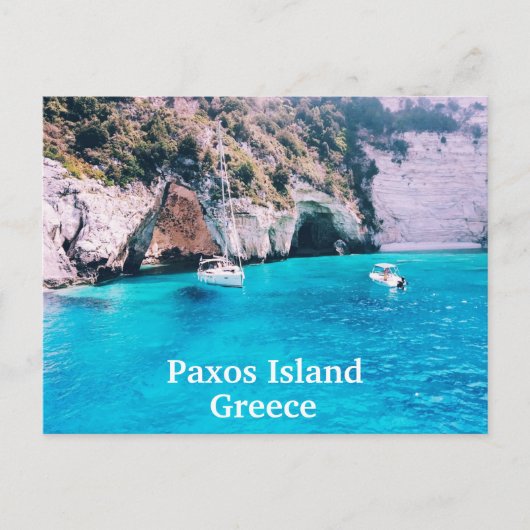 Paxos Island-Briefkaart Briefkaart (Voorkant)