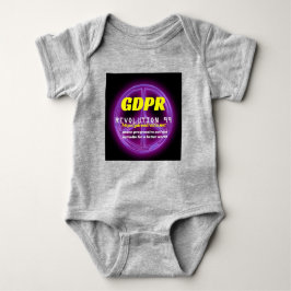Paxspiratie GDPR Baby Football Bodysuit
