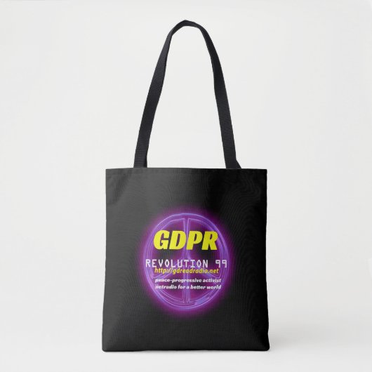 Paxspiratie GDPR Basic Black Tas (Voorkant)